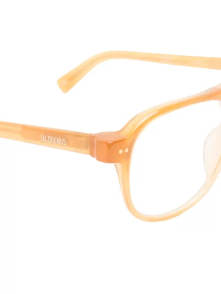 Ochelari de soare Jacquemus portocaliu