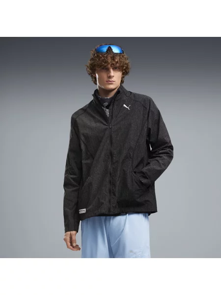PUMA MÄ™ska kurtka Brightstride windCELL OdzieÅ¼ S czarny