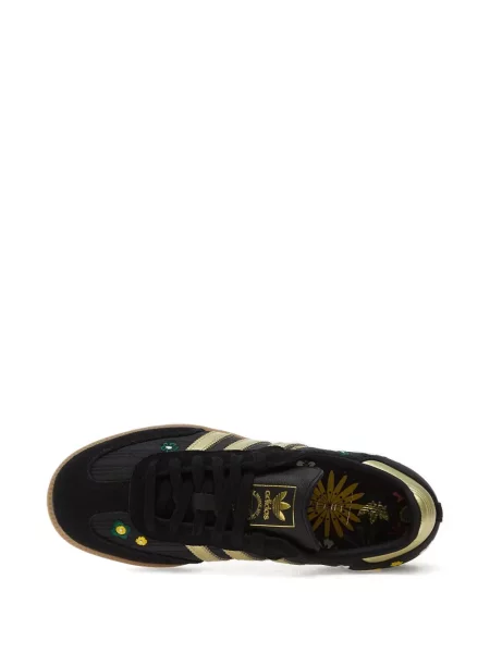 Sneakerși Adidas Campus cu model floral negru