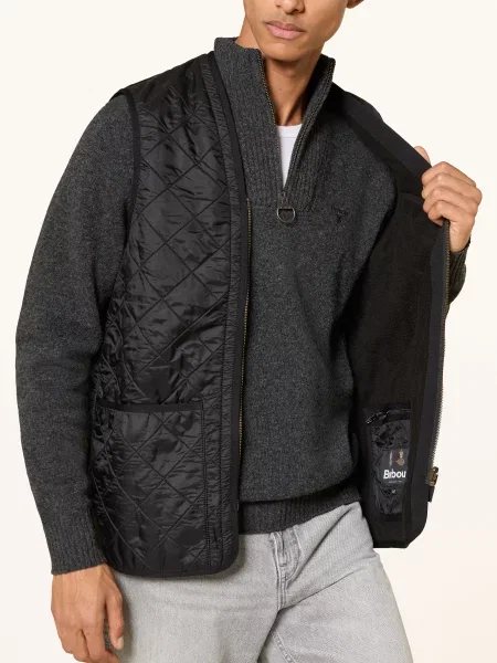 Barbour Prošívaná Vesta černá