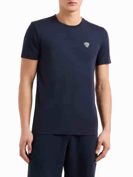 Футболка Ea7 Emporio Armani синяя