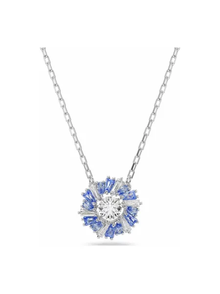 Naszyjnik Swarovski szary