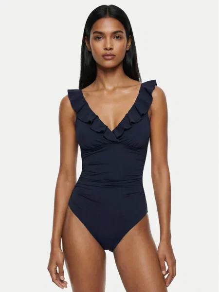 LAUREN RALPH LAUREN Costum de baie Bleumarin