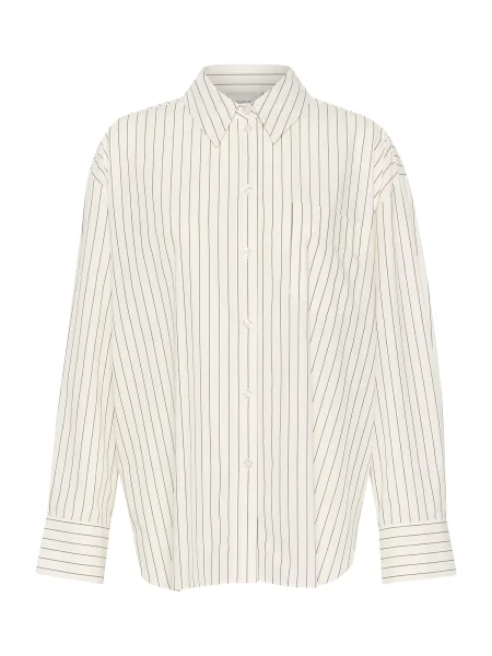 Gestuz Bluză Noelle pământiu alb