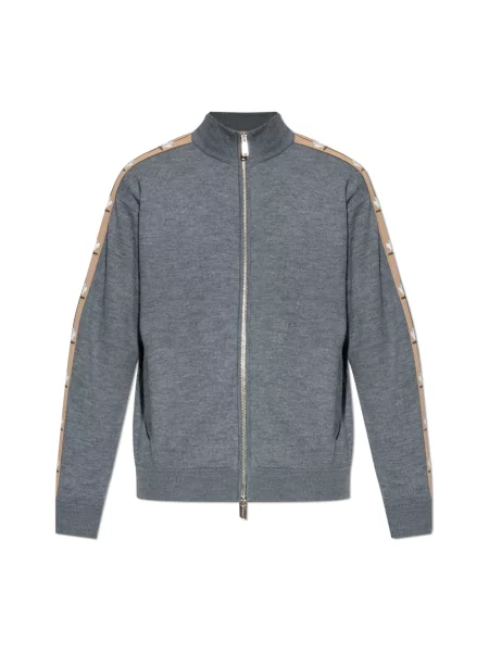 Kardigan Dsquared2 wełniany szary