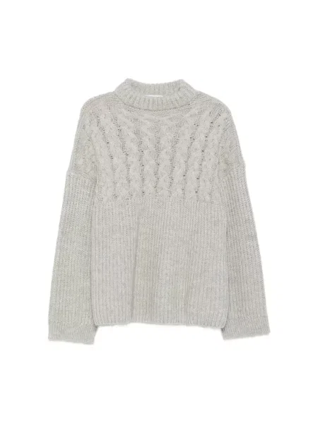 Sweter Cecilie Bahnsen wełniany szary