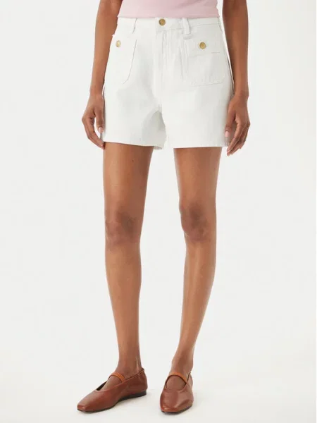 Tommy Hilfiger Szorty jeansowe biały