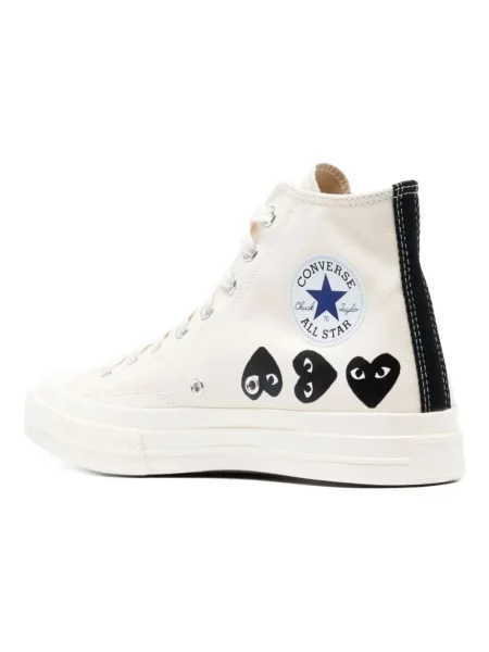 Sneakersy Comme Des Garcons Play w serca białe