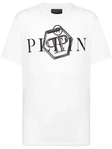 Tricou Philipp Plein alb