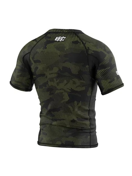 Koszulka Rashguard MMA na Siłownię EXTREME HOBBY HAVOC zielona