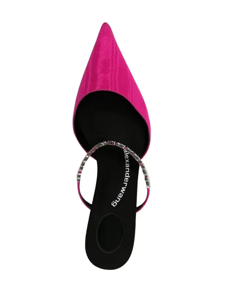 Papuci tip mules Alexander Wang roz