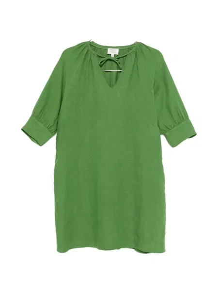 Rochie mini Maison123 cu legături verde