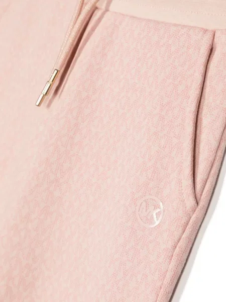 Spodnie dziecięce Michael Kors różowe