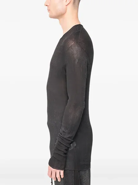 Tricou Md75 tricotate lung negru