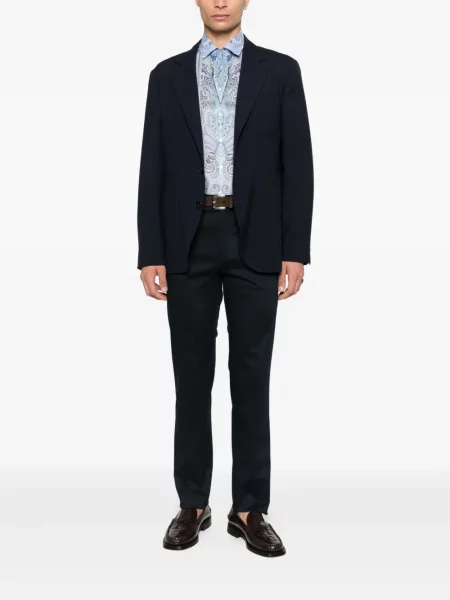 Cămașă Etro cu imagine cu model paisley alb