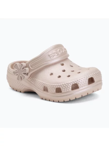 Gyerek papucsok Crocs Classic Pearl Shine quartz. Méret: EU rózsaszín