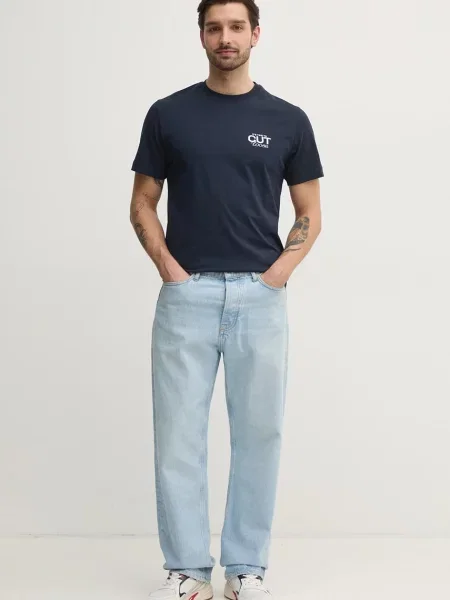 Kratka majica Pepe Jeans PARRIS mornarsko modra