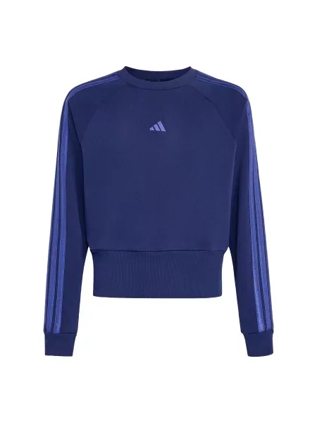 ADIDAS SPORTSWEAR Sportska sweater majica SATIN kraljevsko / tamno plava