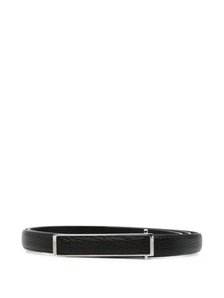 Cu centură curea Tom Ford din piele negru