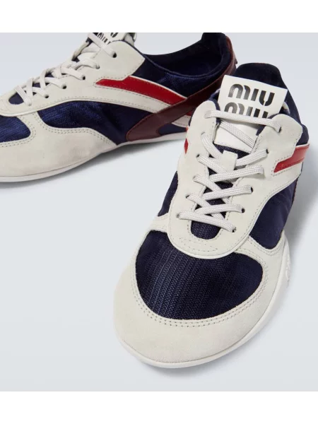 Sneakerși Miu Miu din piele