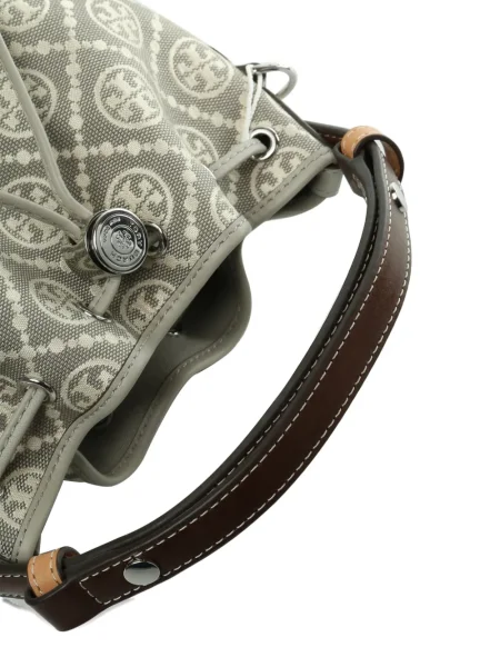 Geantă bucket Tory Burch gri
