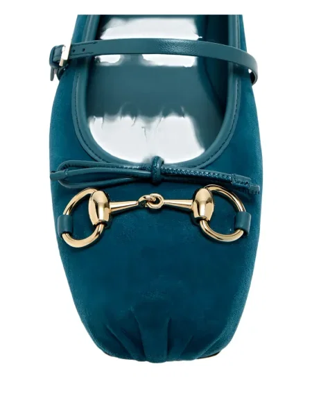 Balerini Gucci cu funde albastru