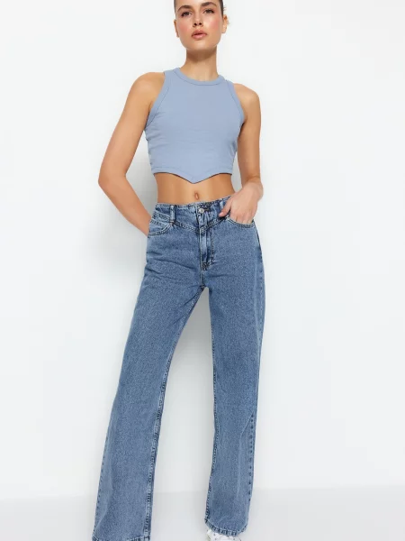 Blugi Trendyol albastru