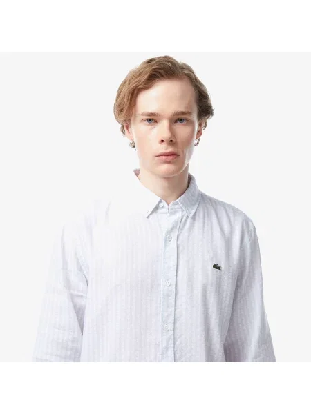 Рубашка Lacoste голубая