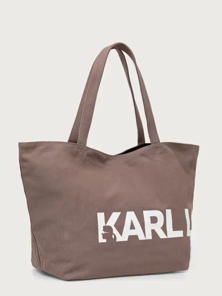 Geantă shopper Karl Lagerfeld bej