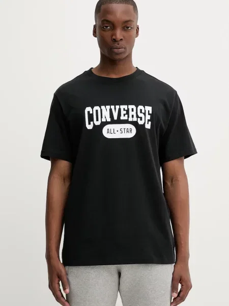 Tričko Converse s potiskem černá