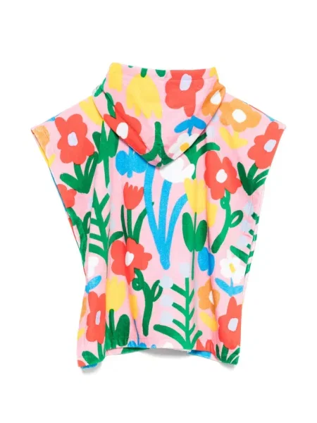 Dětské pončo Stella Mccartney růžové