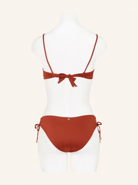 Max Mara Beachwear Góra Od Bikini Z Fiszbinami Asia braun