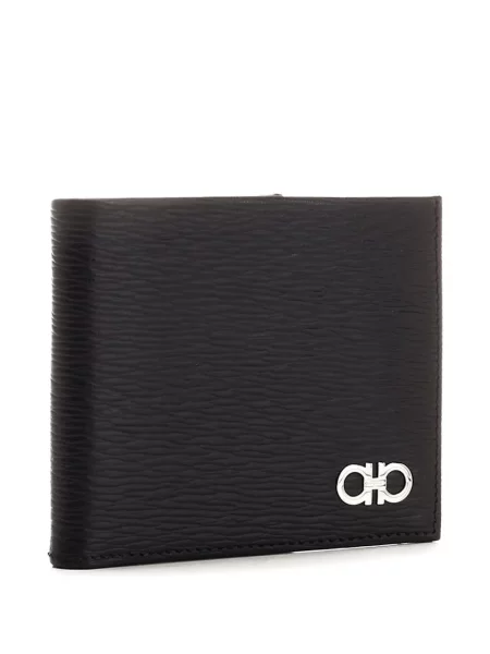 Portofel Ferragamo din piele negru