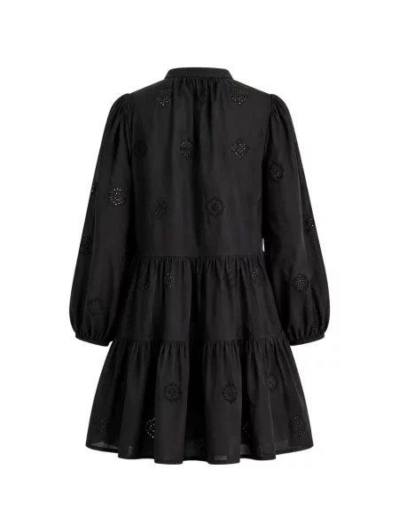 Rochie midi Seafolly cu broderie negru