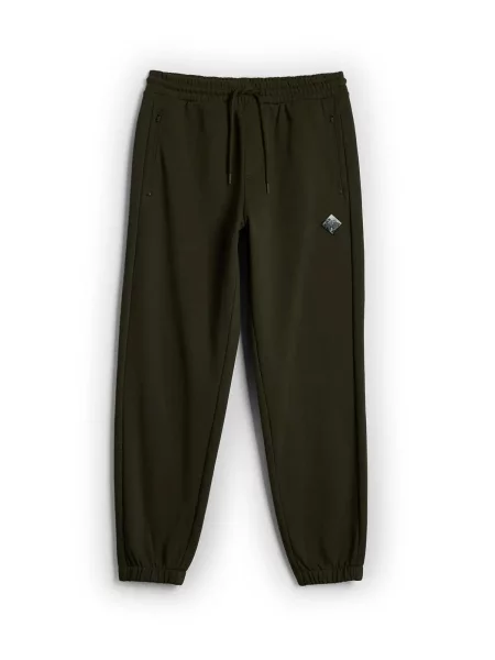4F Spodnie dresowe joggery zielone