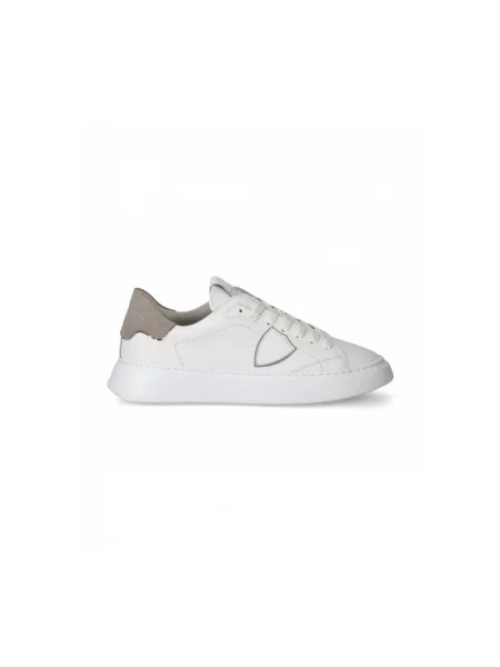 Sneakersy Philippe Model skórzane białe