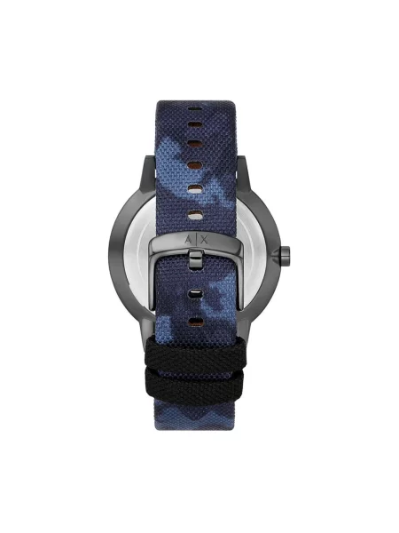 Armani Exchange zegarek szary granatowy
