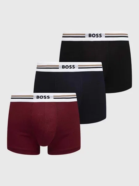 Боксери BOSS бордовий