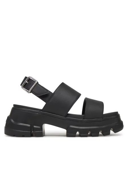 Basutės Tommy Jeans Tjw Chunky City Sandal juoda