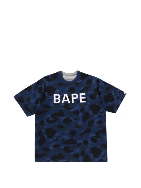 Terepmintás póló A Bathing Ape® nyomtatás szürke
