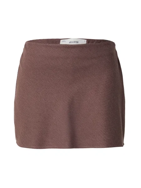 HOLLISTER Fustă / castaniu maro