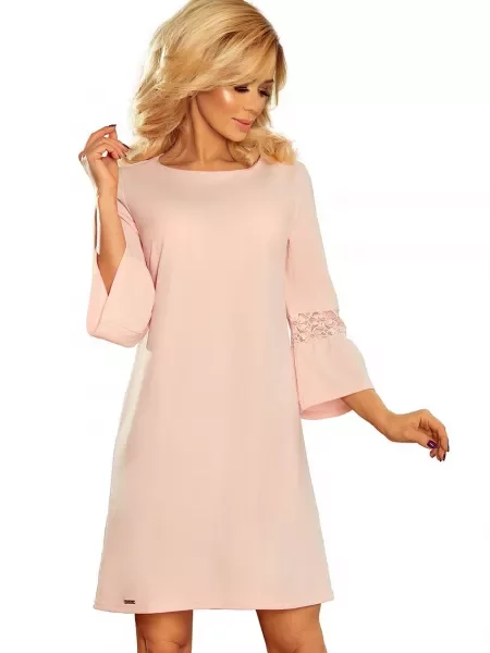 Mini obleka Numoco bež