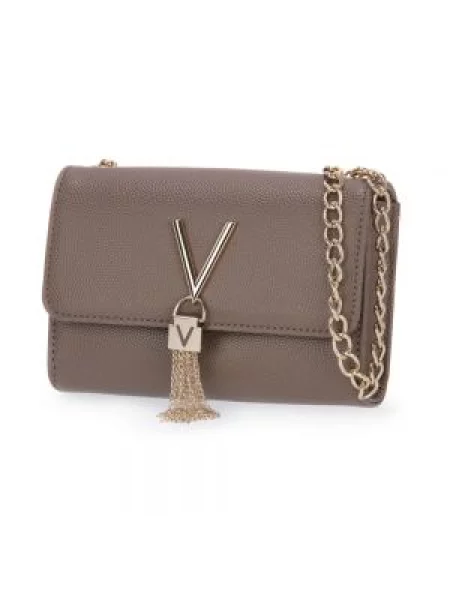 Valentino Bags torebka brązowy beżowa