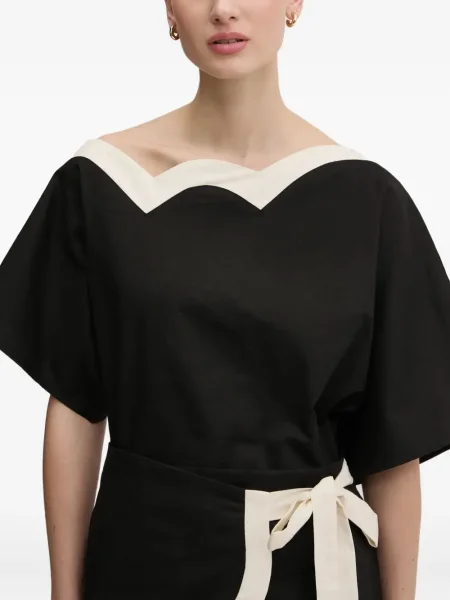 Top Never Fully Dressed negru