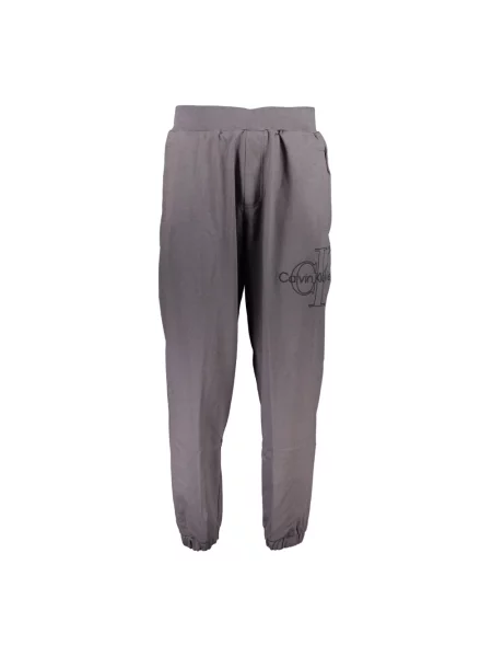 Spodnie Calvin Klein szare