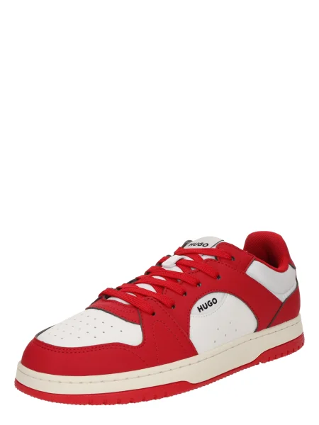 HUGO Sneakers Hadrian Roșu alb