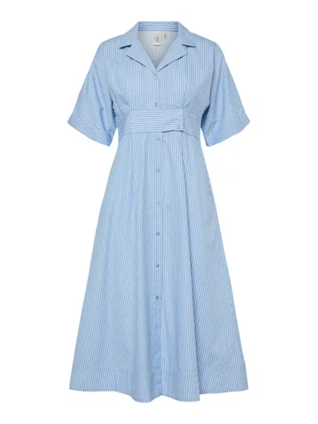 YAS Сукня-сорочка Astor Голубий