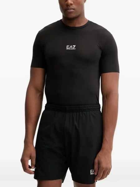 Tricou Ea7 Emporio Armani negru