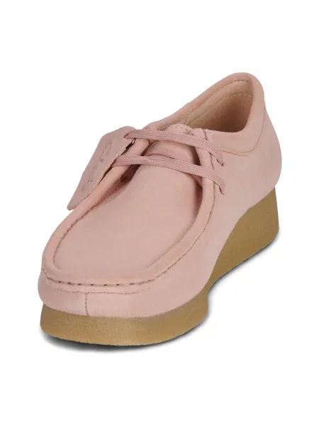 Félcipő Clarks rózsaszín
