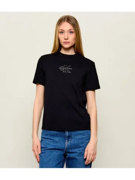 Calvin Klein Jeans Póló fekete